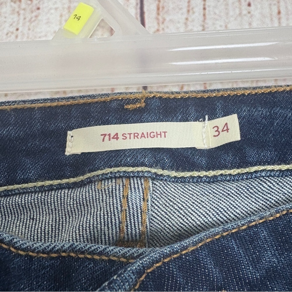 Levi’s 714 Womens Straight leg jeans size 34 - Picture 8 of 11